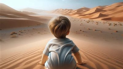 طفل الصحراء 