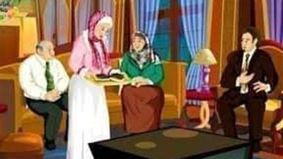 التاجر البخيل 