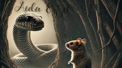 الفأر والأفعي 